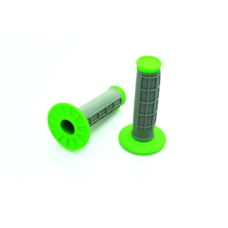 Puños Bihr media rejilla Color verde- motoscamaralweb.com