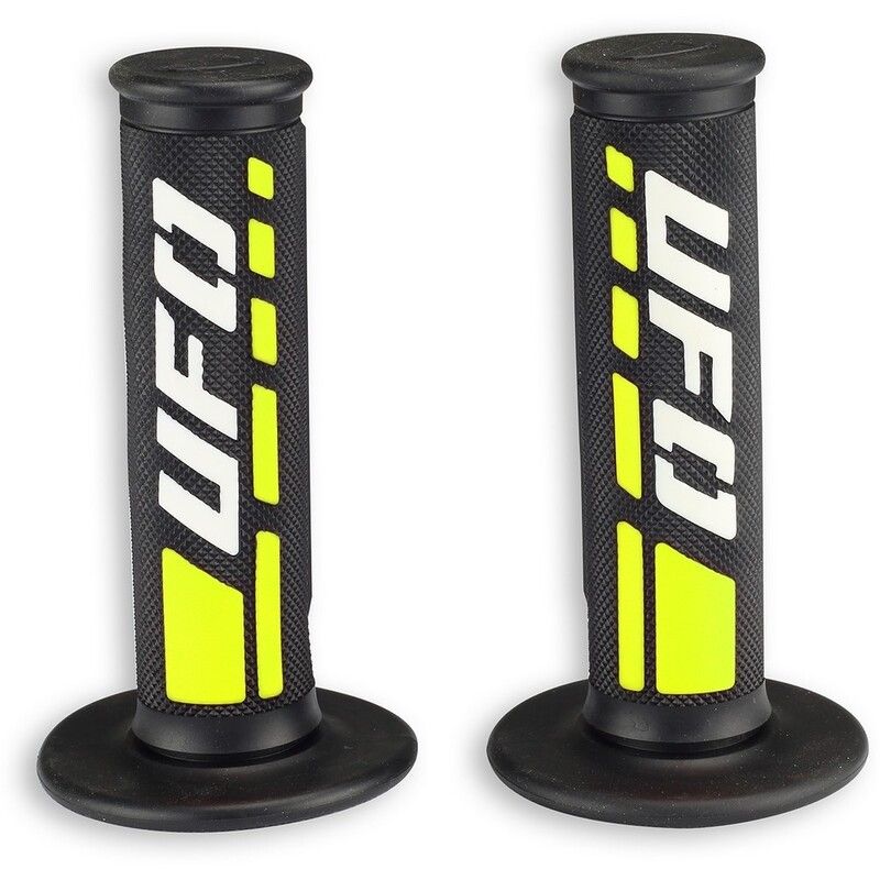 Puños UFO Axiom 2018 amarillo MA01827-D- motoscamaralweb.com