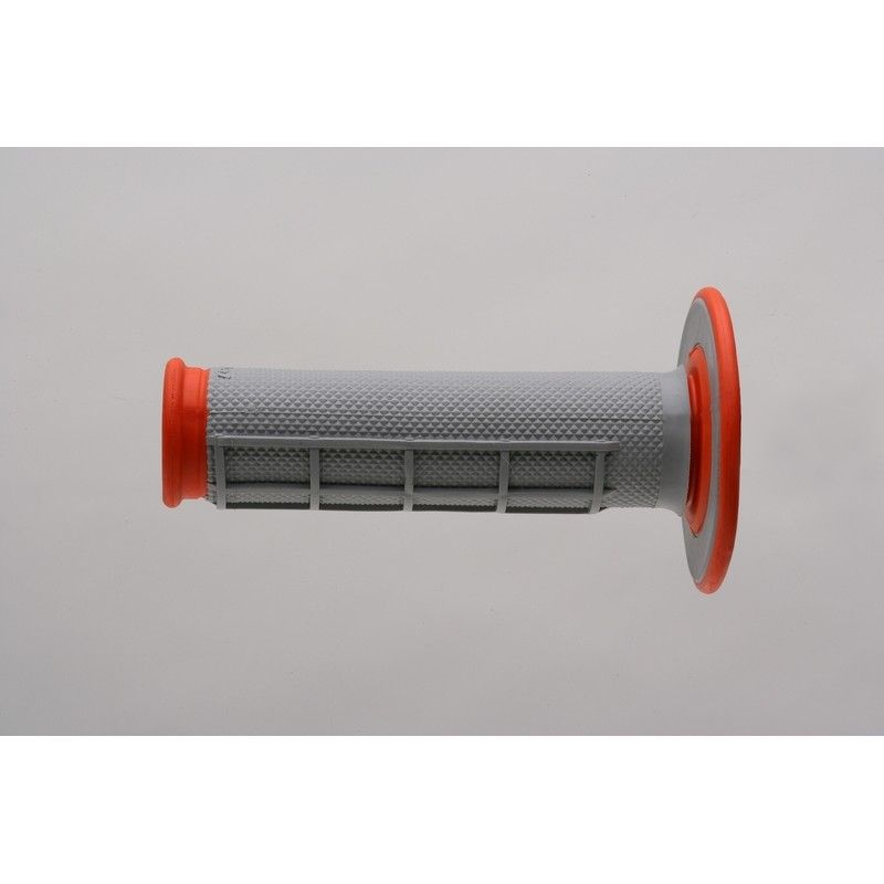 Puños Renthal Dual MX medio cuadradillo blando naranja G155- motoscama
