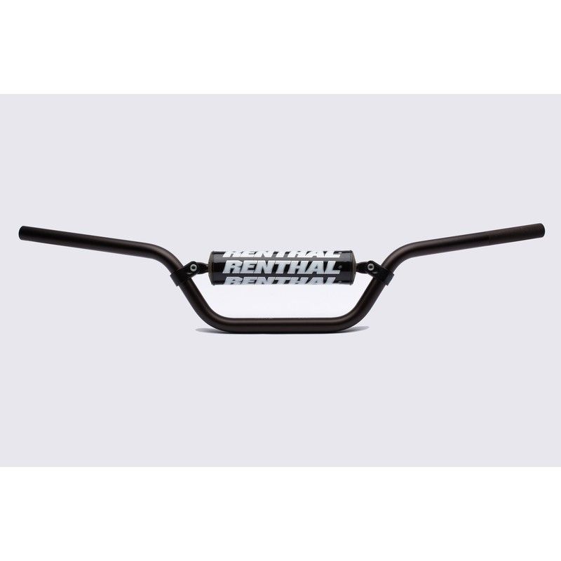Manillar Renthal quad alto Yamaha negro con protector negro 607-01-BK-04-227 - motoscamaralweb.com