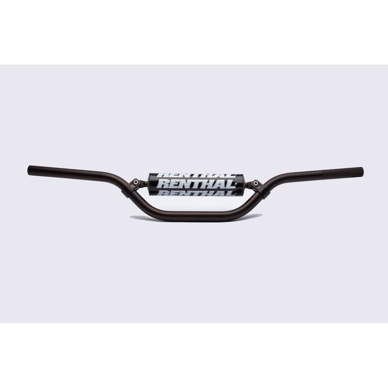 Manillar RENTHA Pit Bike 50cc negro con protector negro 797-01-BK-08-219 - motoscamaralweb.com