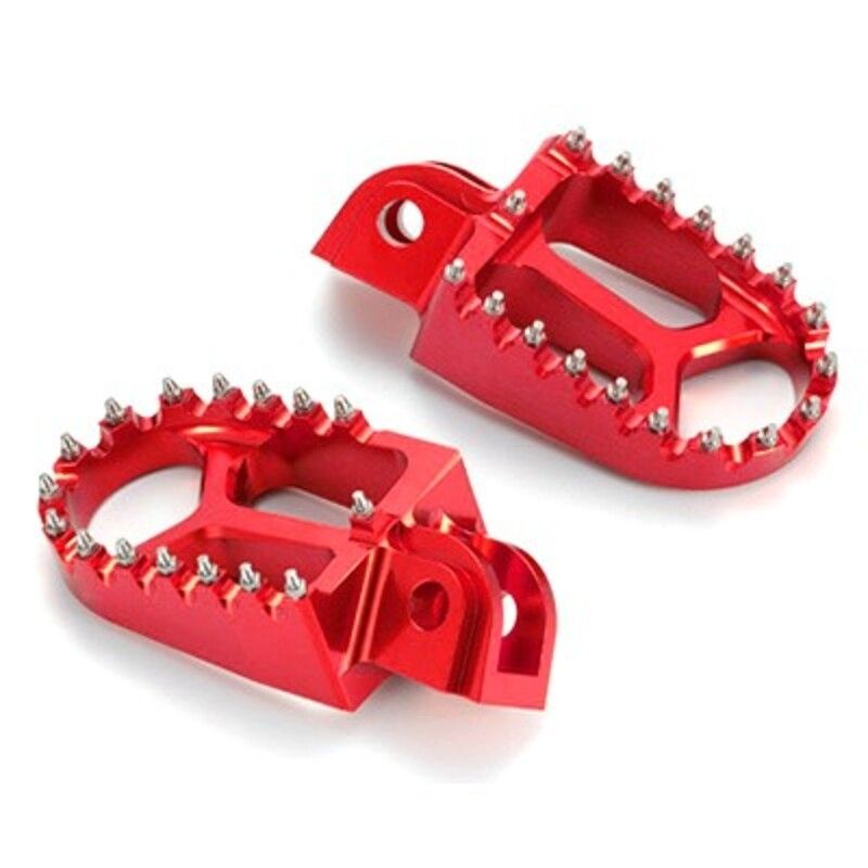 Estriberas Off Road rojo Honda- motoscamaralweb.com