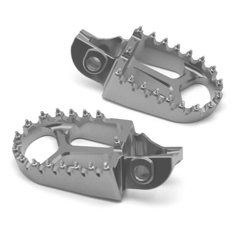 Estriberas off road KTM/Husqvarna gris- motoscamaralweb.com