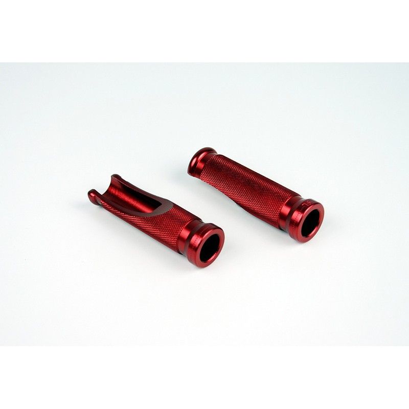 Reposapies Sport Aluminio Rojo LSL 115-01RT- motoscamaralweb.com