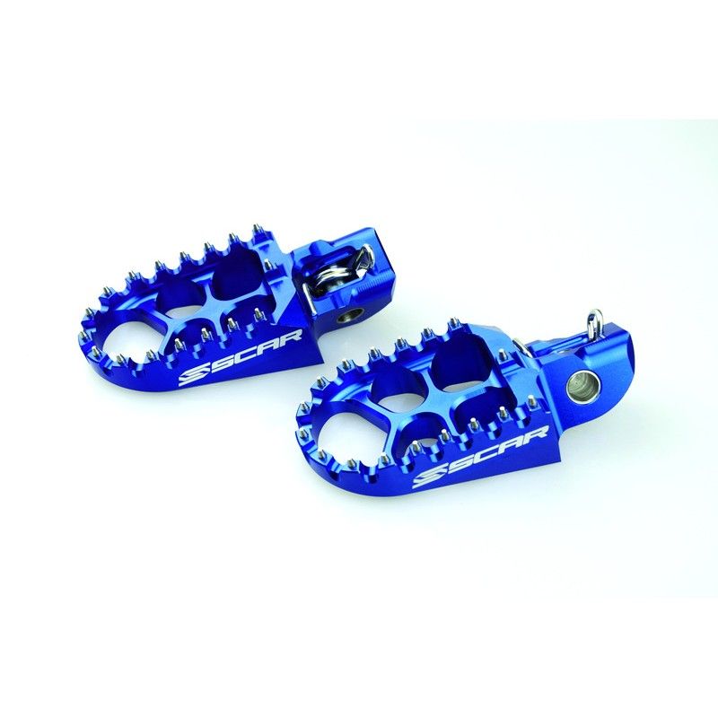 Estriberas SCAR EVO - Azul - motoscamaralweb.com