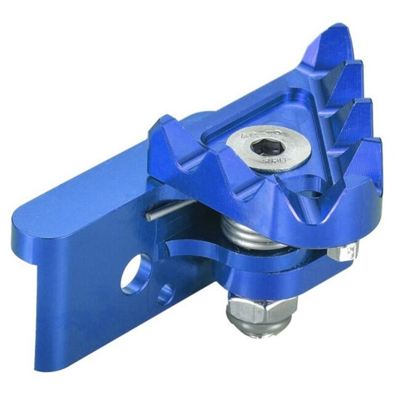Recambio puntera pivotante pedal freno Xtrem ART - CNC azul - motoscamaralweb.com