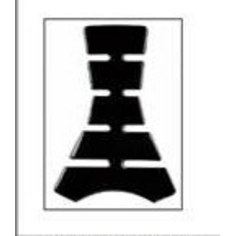 Protector de depósito grande V PARTS negro - motoscamaralweb.com