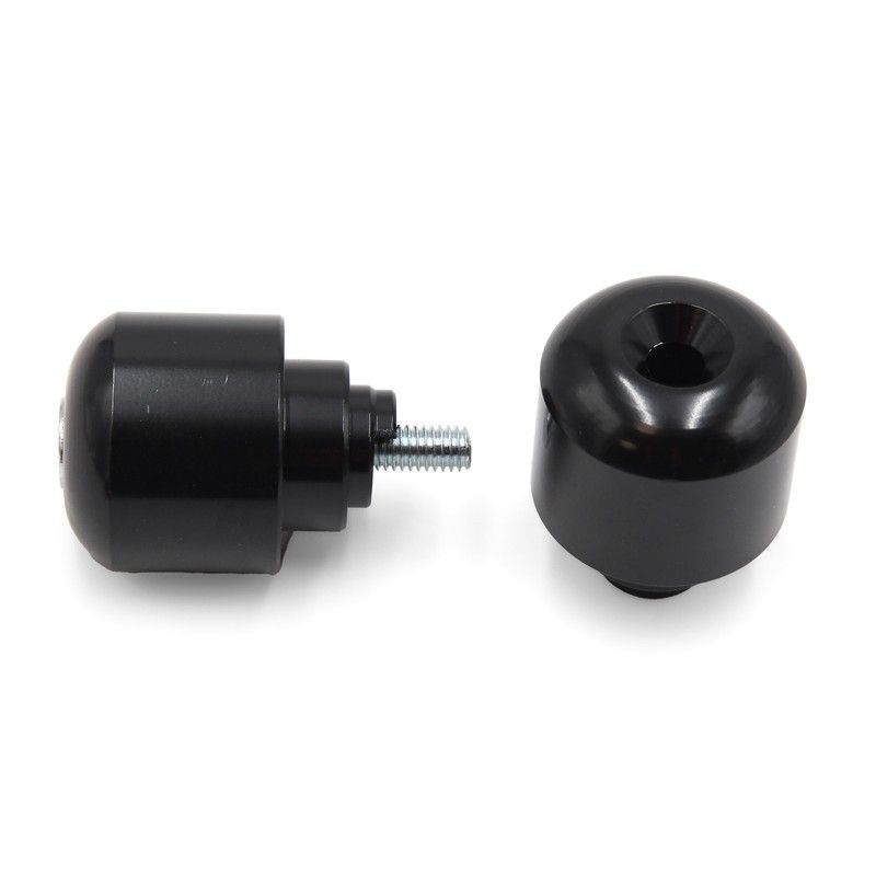 Juego contrapesos manillar V PARTS aluminio Honda negro - motoscamaralweb.com