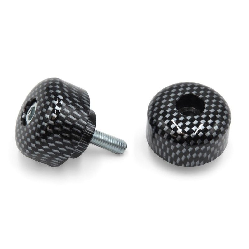 Juego contrapesos manillar V PARTS Yamaha R1 carbono - motoscamaralweb.com