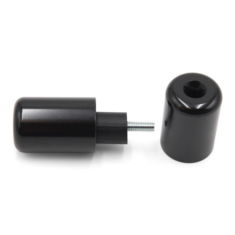 Juego contrapesos manillar V PARTS aluminio Suzuki negro - motoscamaralweb.com