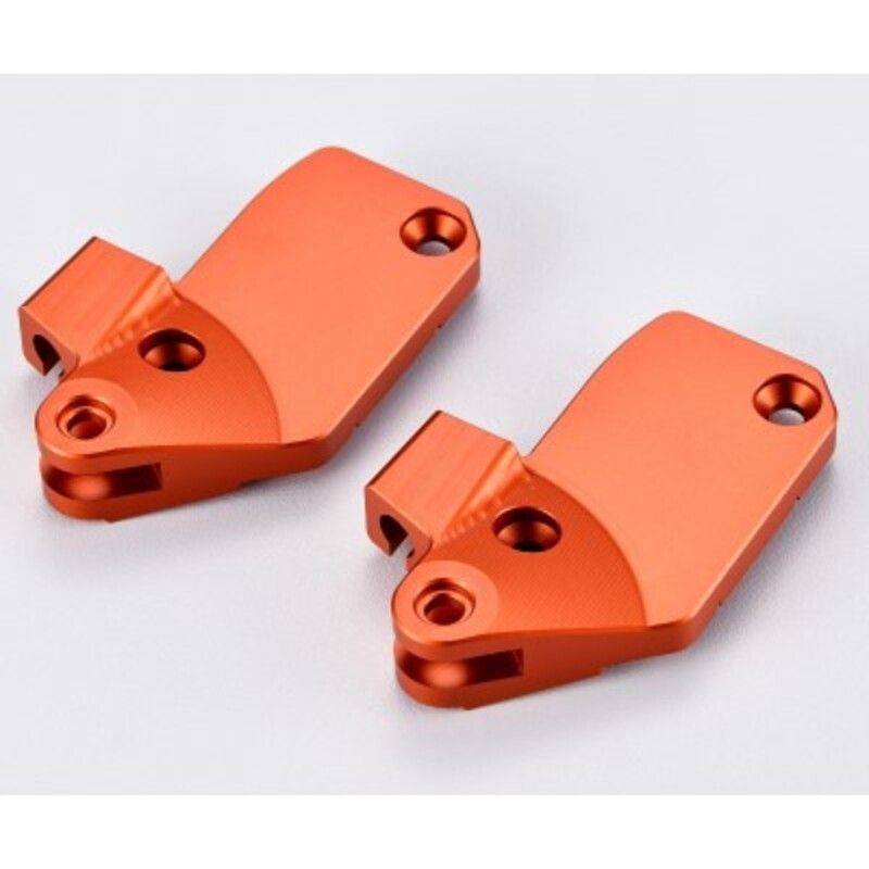 Tapa deposito bomba freno/embrague delantero naranja Brembo V PARTS - motoscamaralweb.com