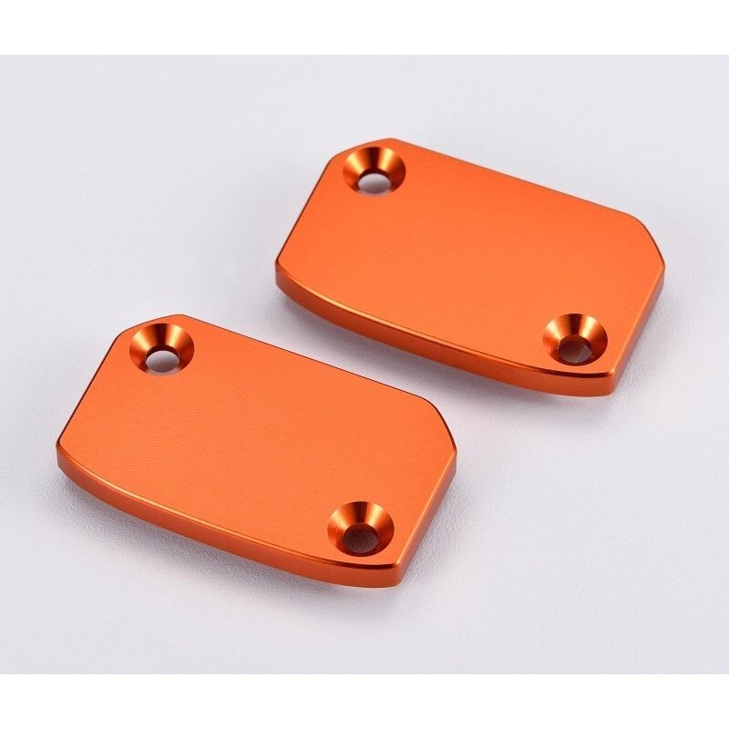 Tapa deposito bomba freno/embrague delantero naranja Brembo V PARTS- m