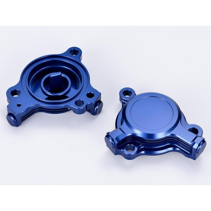 Tapa filtro de aceite azul Yamaha V PARTS - motoscamaralweb.com