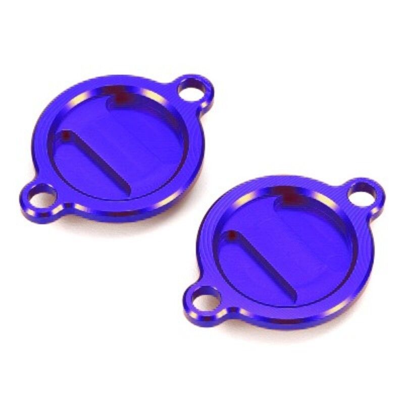 Tapa filtro de aceite azul Husqvarna 14-15 V PARTS - motoscamaralweb.com