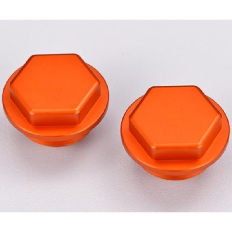 Tapa deposito bomba freno trasero naranja KTM V PARTS- motoscamaralweb