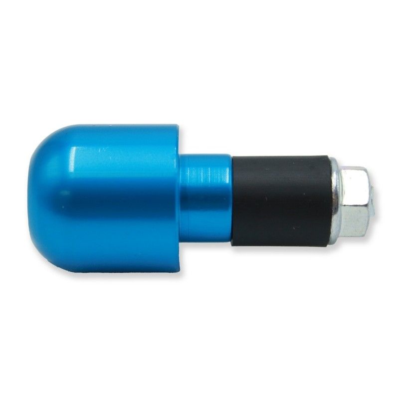 Juego contrapesos manillar V PARTS aluminio 17.5mm azul - motoscamaralweb.com