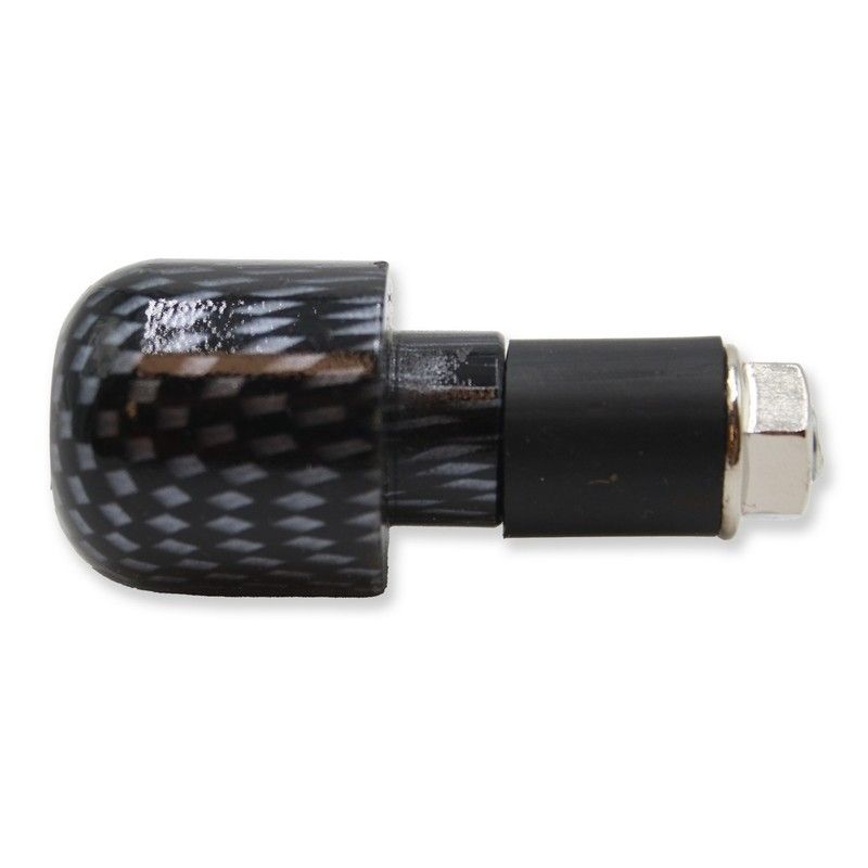 Juego contrapesos manillar V PARTS aluminio 17.5mm carbono - motoscamaralweb.com