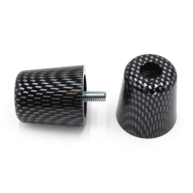 Juego contrapesos manillar V PARTS aluminio Piaggio carbono - motoscamaralweb.com