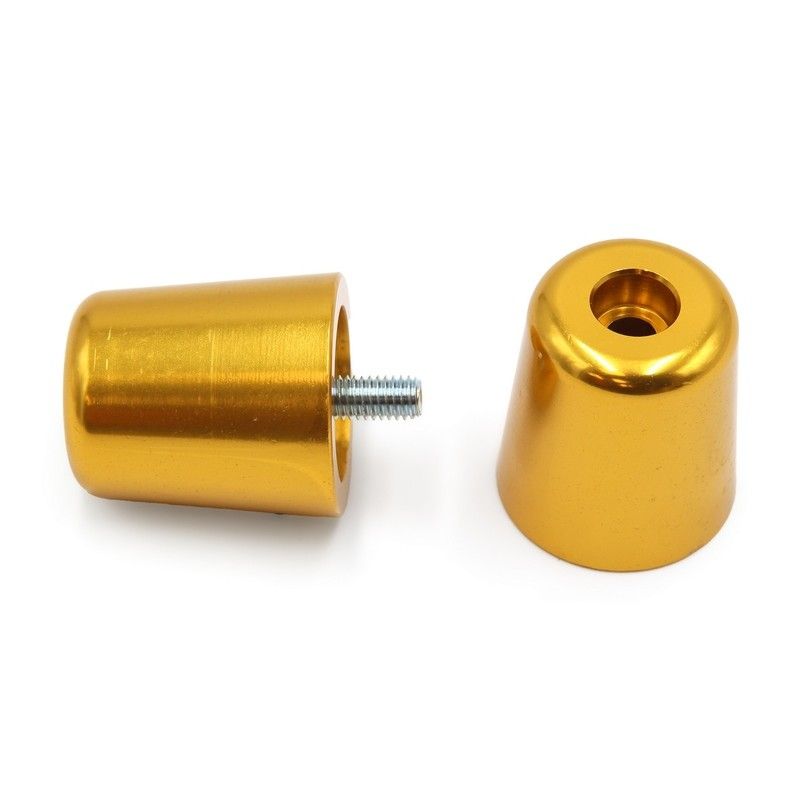 Juego contrapesos manillar V PARTS aluminio Piaggio oro - motoscamaralweb.com