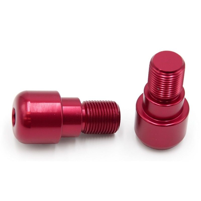 Juego contrapesos manillar V PARTS Yamaha R6 rojo - motoscamaralweb.com