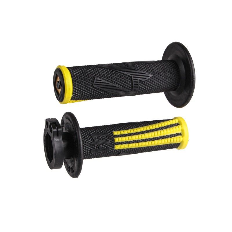 Puños ODI Emig Pro V2 Negro/Amarillo- motoscamaralweb.com