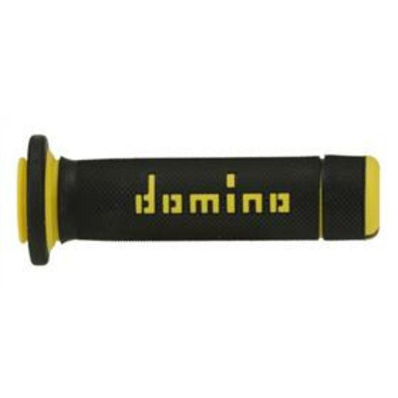 Puños para ATV/Quad DOMINO 118mm negro/amarillo A18041C4740- motoscama