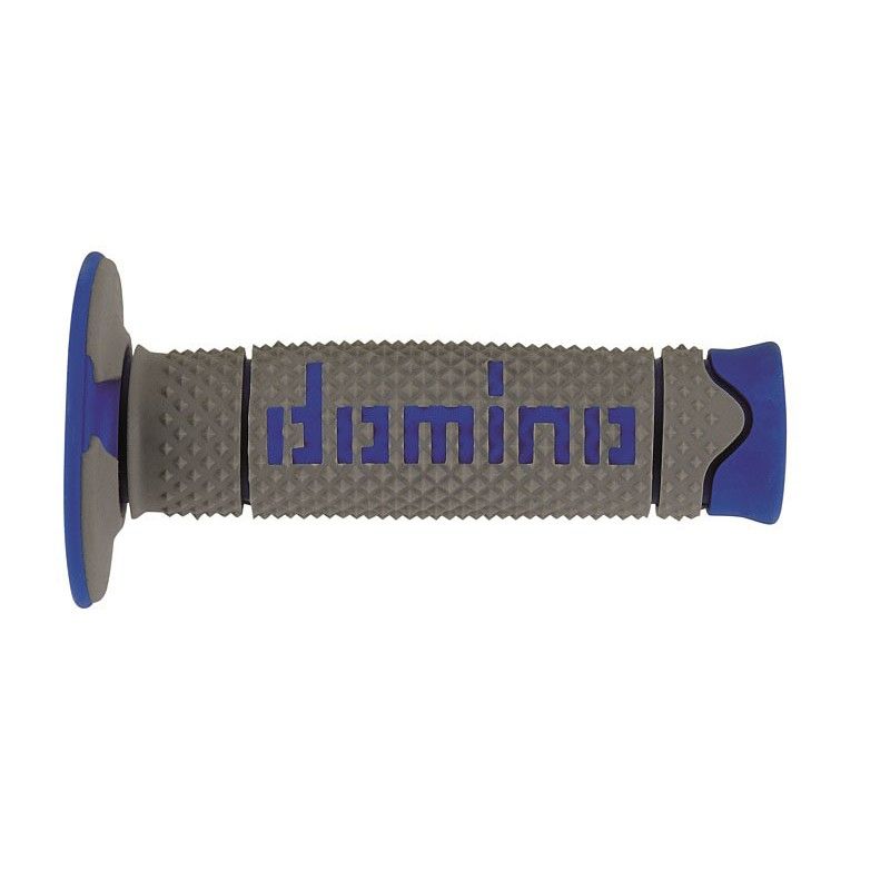 Puños off road DOMINO DSH gris/azul A26041C4852 - motoscamaralweb.com