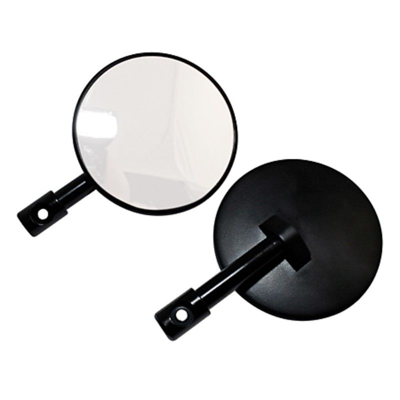 BIHR Mirror Universal 80mm - Black - motoscamaralweb.com