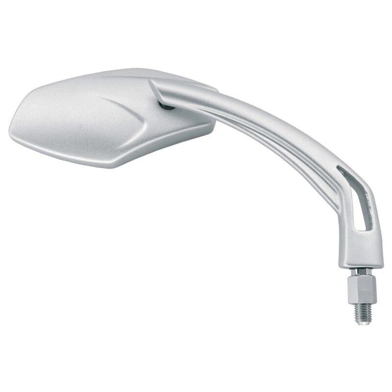 Retrovisor derecho universal V PARTS gris mate M10 x 1.25 - motoscamaralweb.com