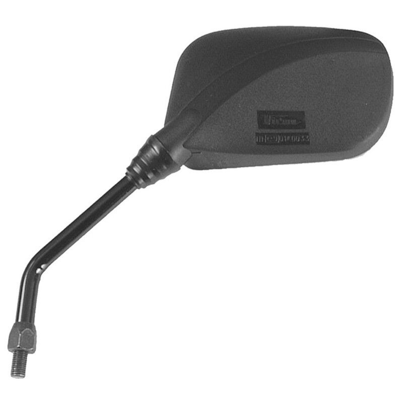 Retrovisor izquierdo universal V PARTS manillar ovalado M10 x 1.25 rosca derecha - motoscamaralweb.com
