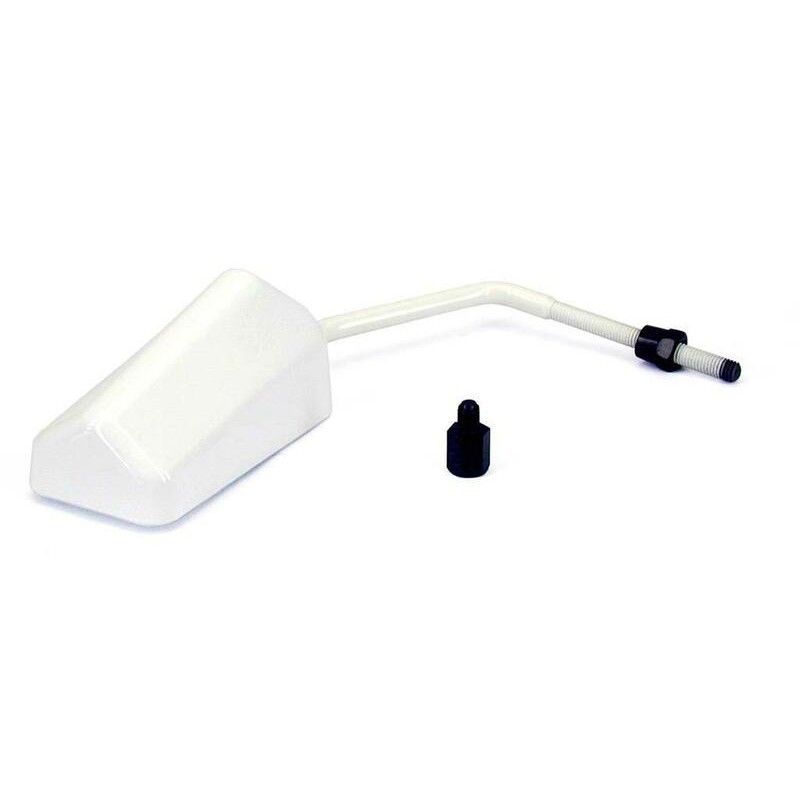 Retrovisor ambos lados universal V PARTS F1 blanco - motoscamaralweb.com