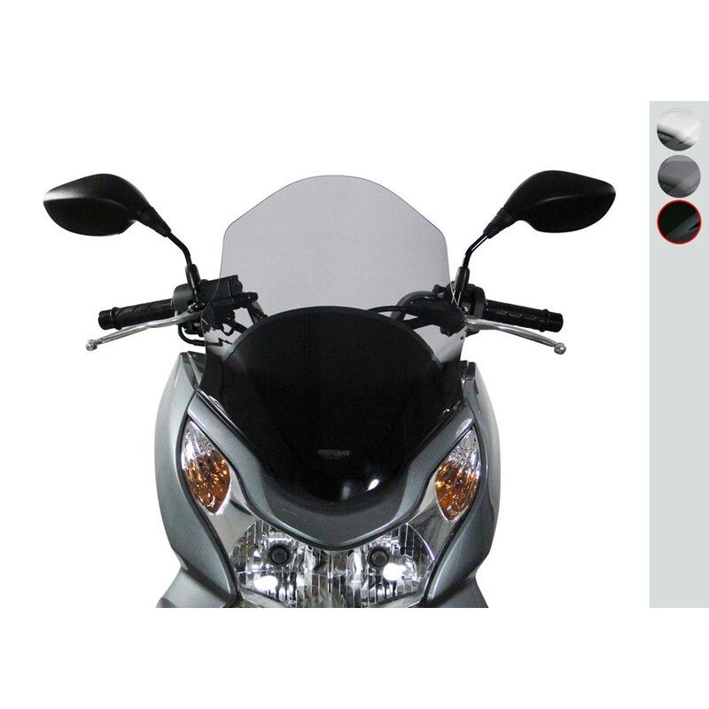 Pantalla MRA Touring Honda PCX 125. negro - motoscamaralweb.com