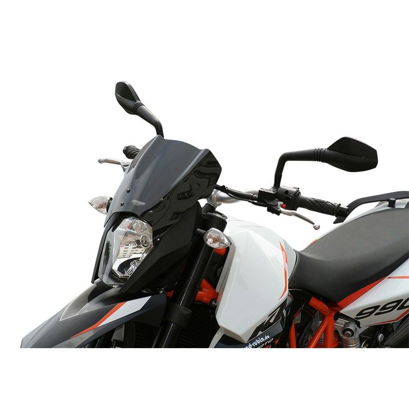 Pantalla MRA Sport. negro. KTM 990 Supermoto SM/SMR 08-11 - motoscamaralweb.com