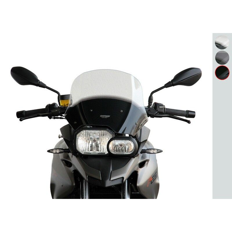 Pantalla MRA Touring. negro. F700GS 13-14 +145 mm - motoscamaralweb.com