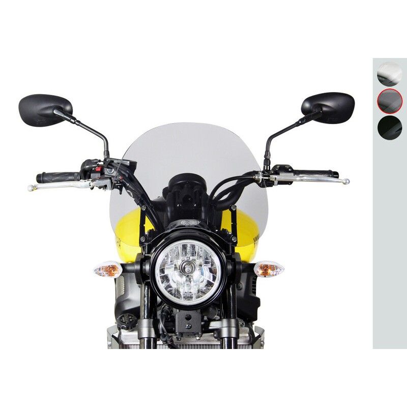 Pantalla MRA Touring Yamaha XSR 700. ahumado - motoscamaralweb.com