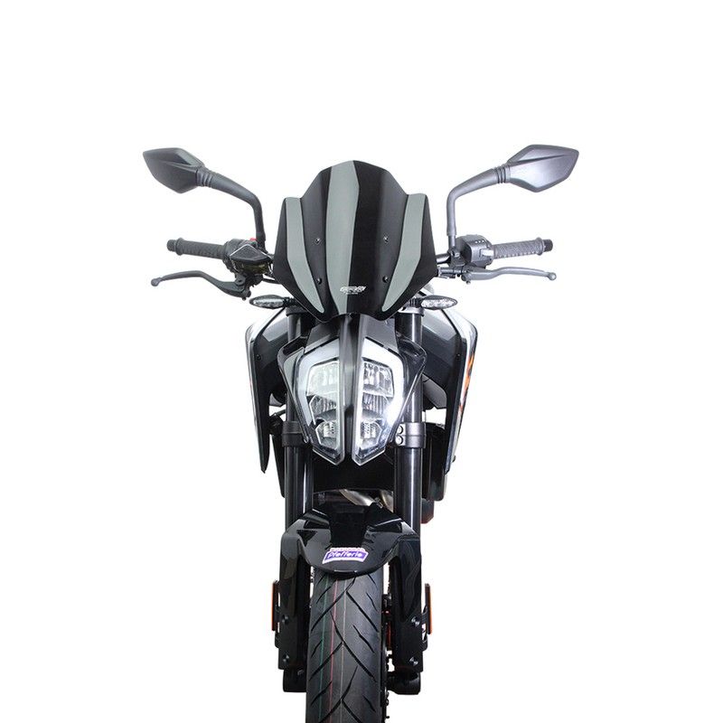 Pantalla MRA Racing Duke 790. negro - motoscamaralweb.com