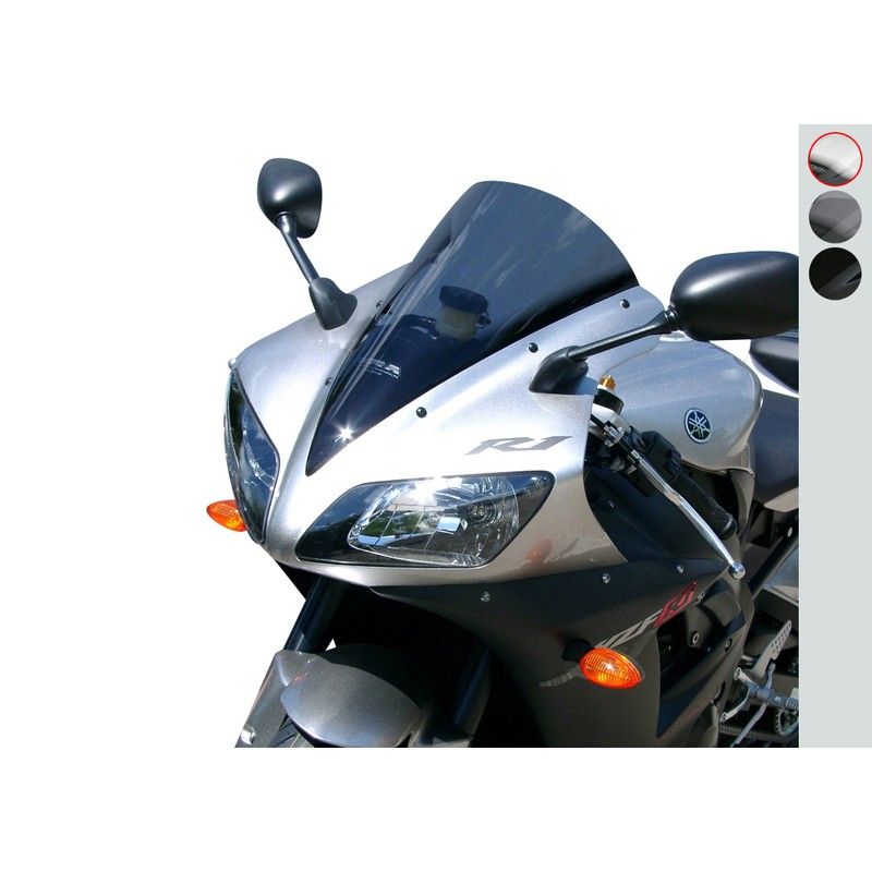 Pantalla MRA Racing transparente. Yamaha YZF R1 2002-2003 - motoscamaralweb.com