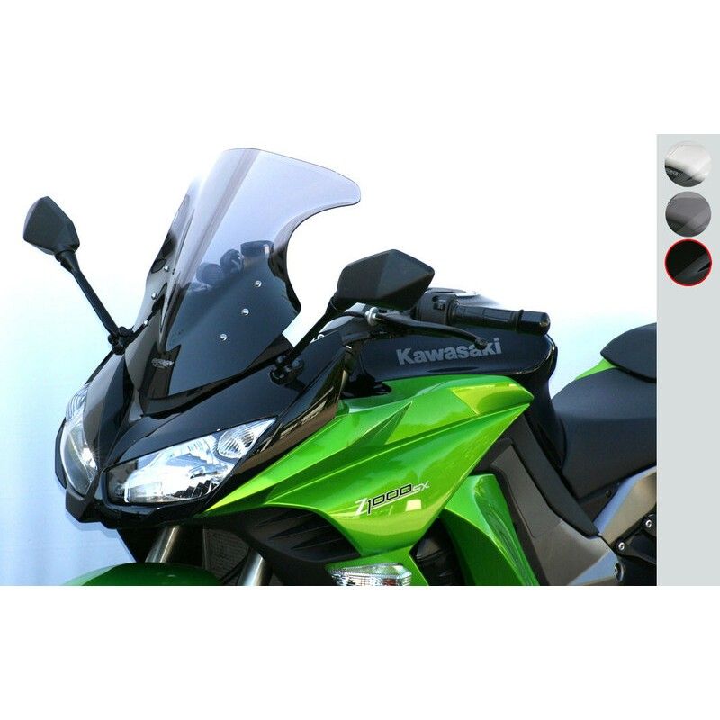 Pantalla MRA Racing. negro. Kawasaki Z 1000 SX 2011 - motoscamaralweb.com