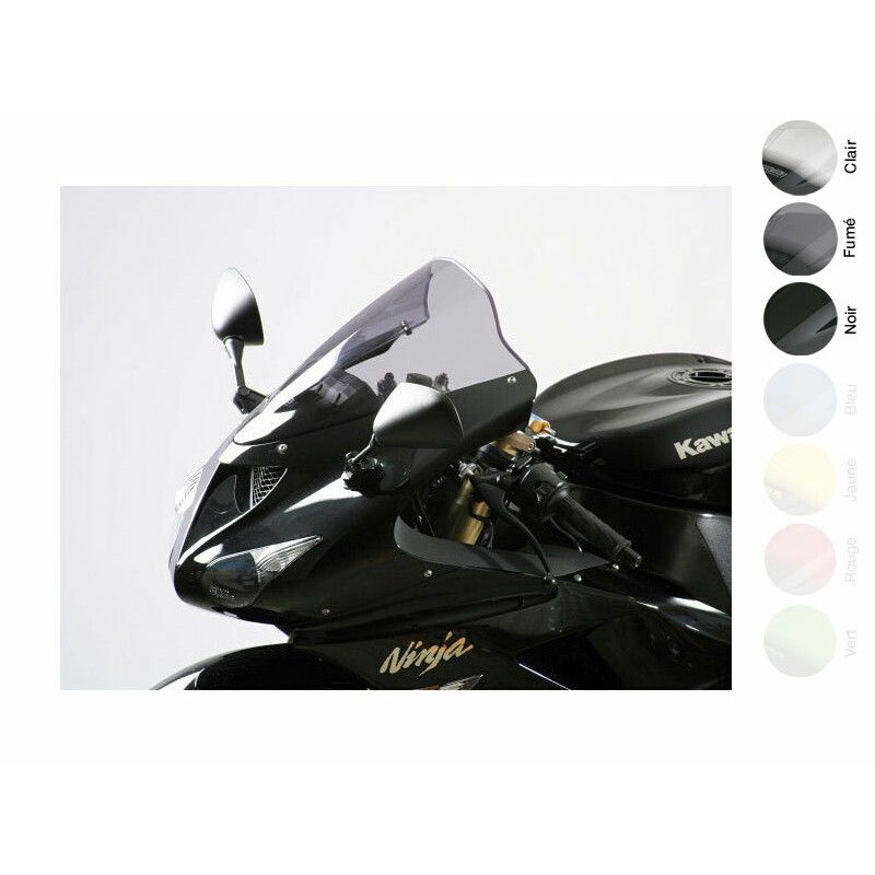 Pantalla MRA Racing transparente. Kawasaki ZX 636/ZX6R 05-07 ZX10R 06- - motoscamaralweb.com