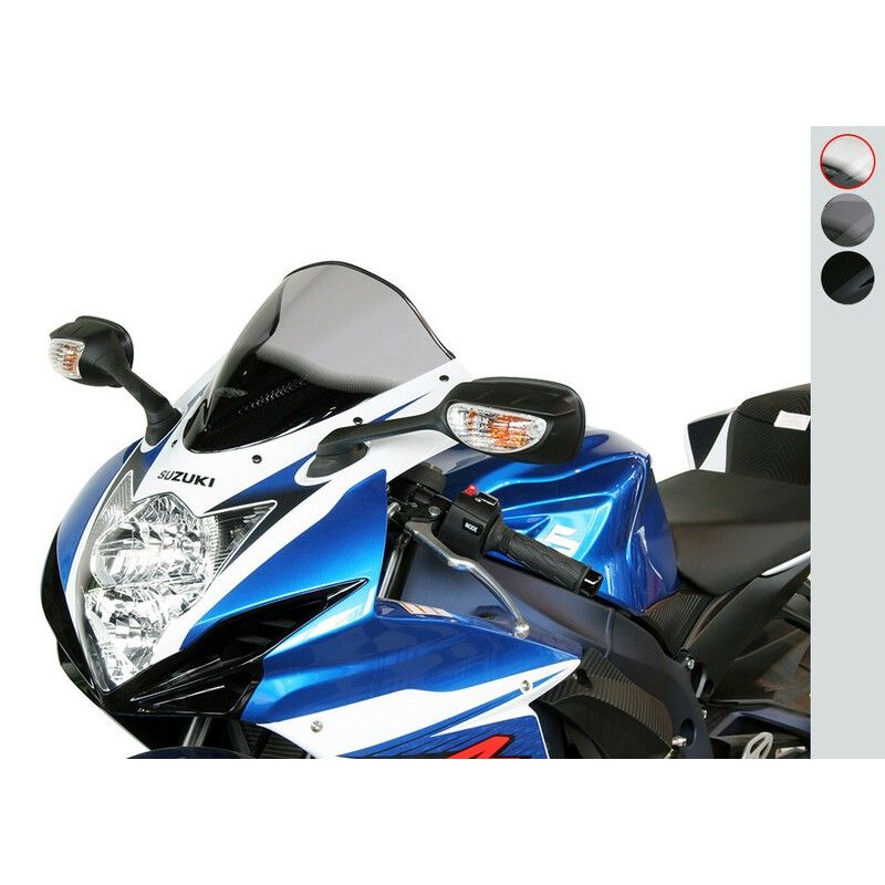 Pantalla MRA Racing. transparente. Suzuki GSX-R 600 2011 - motoscamaralweb.com