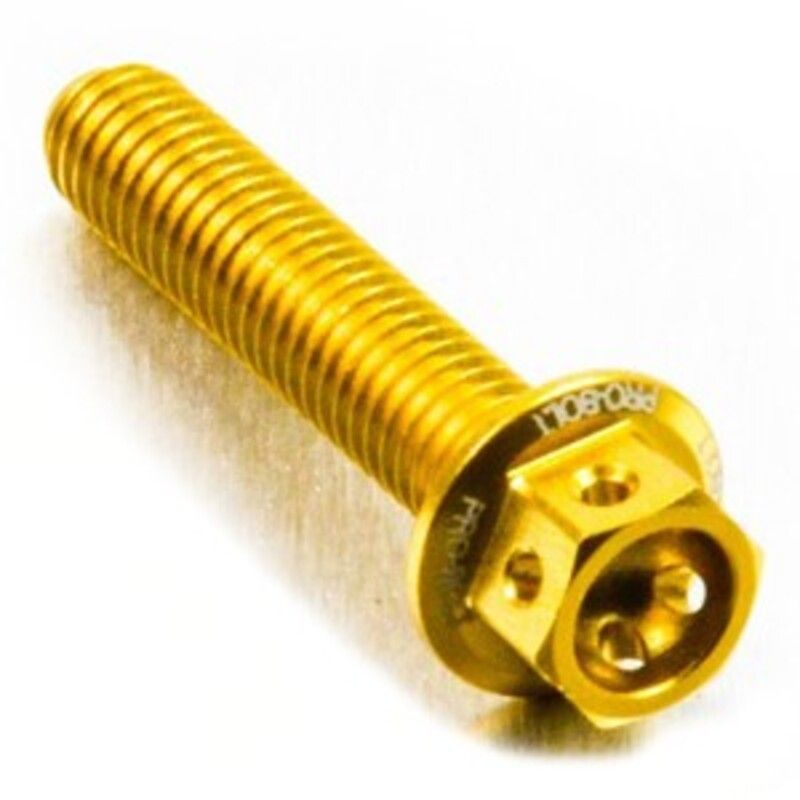 Tornillo Aluminio Race Spec Pro-Bolt LHX655RGE Oro - motoscamaralweb.com
