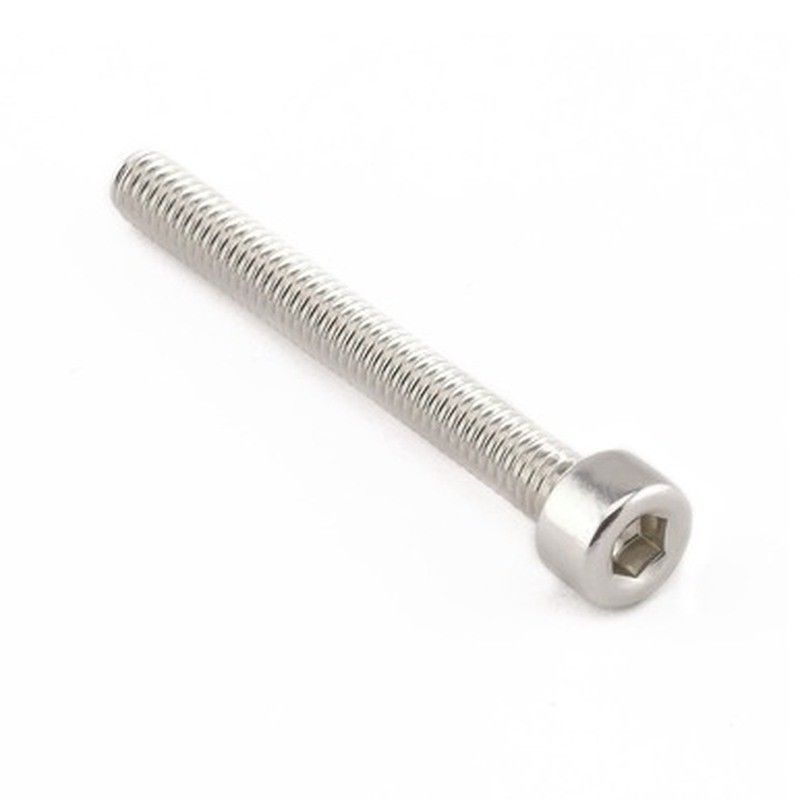 Tornillo Aluminio Pro-bolt cabeza cilíndrica M4 x (0.7mm) x 35mm LPB435S Plata - motoscamaralweb.com