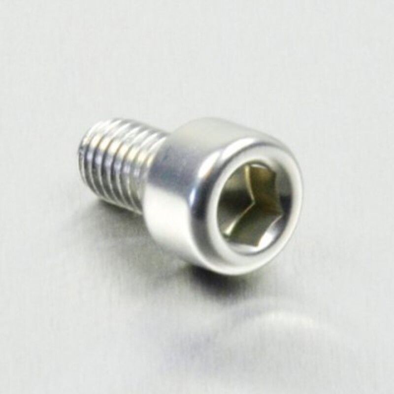 Tornillo de Aluminio Pro-bolt cabeza cilíndrica M6 x (1.00mm) x 10mm plata LPB610S - motoscamaralweb.com