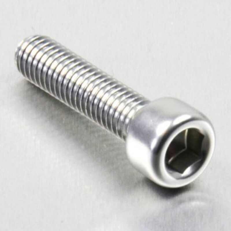 Tornillo de Aluminio Pro-bolt cabeza cilíndrica M6 x (1.00mm) x 25mm plata LPB625S - motoscamaralweb.com