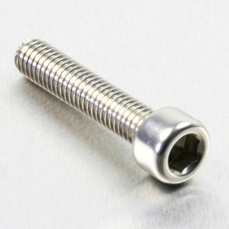Tornillo de Aluminio Pro-bolt cabeza cilíndrica M6 x (1.00mm) x 30mm plata LPB630S - motoscamaralweb.com