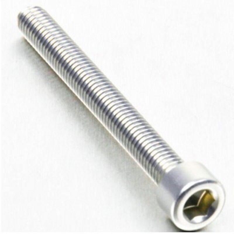 Tornillo de Aluminio Pro-bolt cabeza cilíndrica M6 x (1.00mm) x 55mm plata LPB655S - motoscamaralweb.com