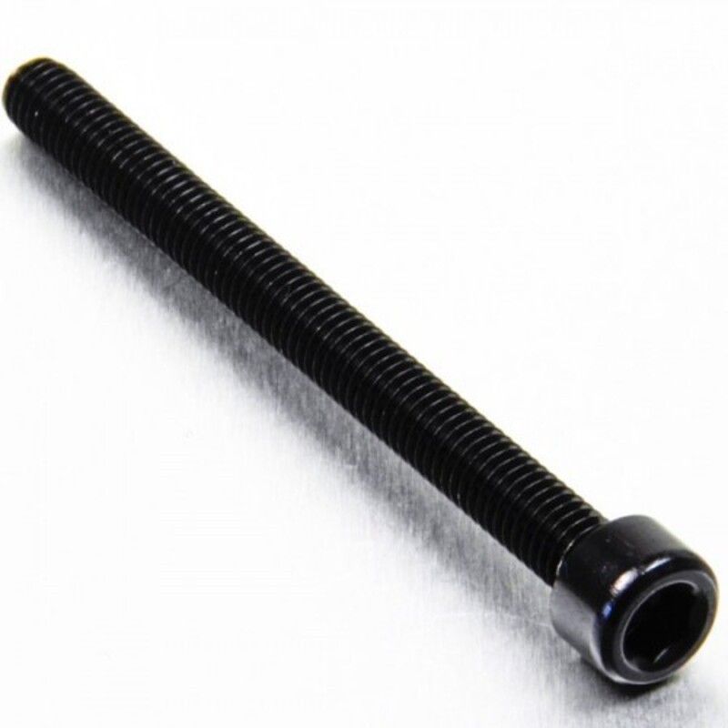 Tornillo de Aluminio Pro-bolt cabeza cilíndrica M6 x (1.00mm) x 80mm negro LPB680BK - motoscamaralweb.com