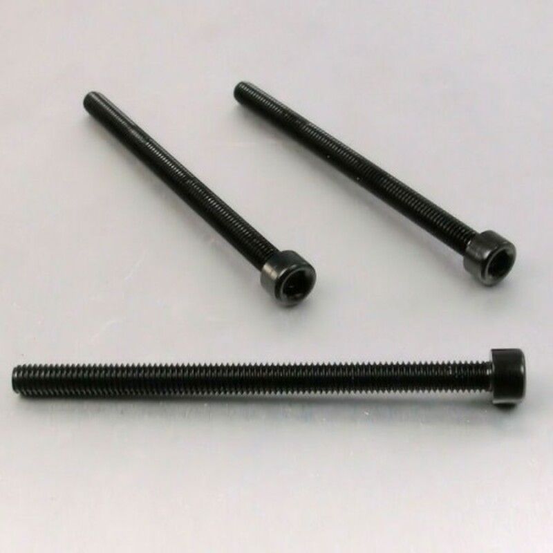 Tornillo de Aluminio Pro-bolt cabeza cilíndrica M6 x (1.00mm) x 85mm negro LPB685BK - motoscamaralweb.com