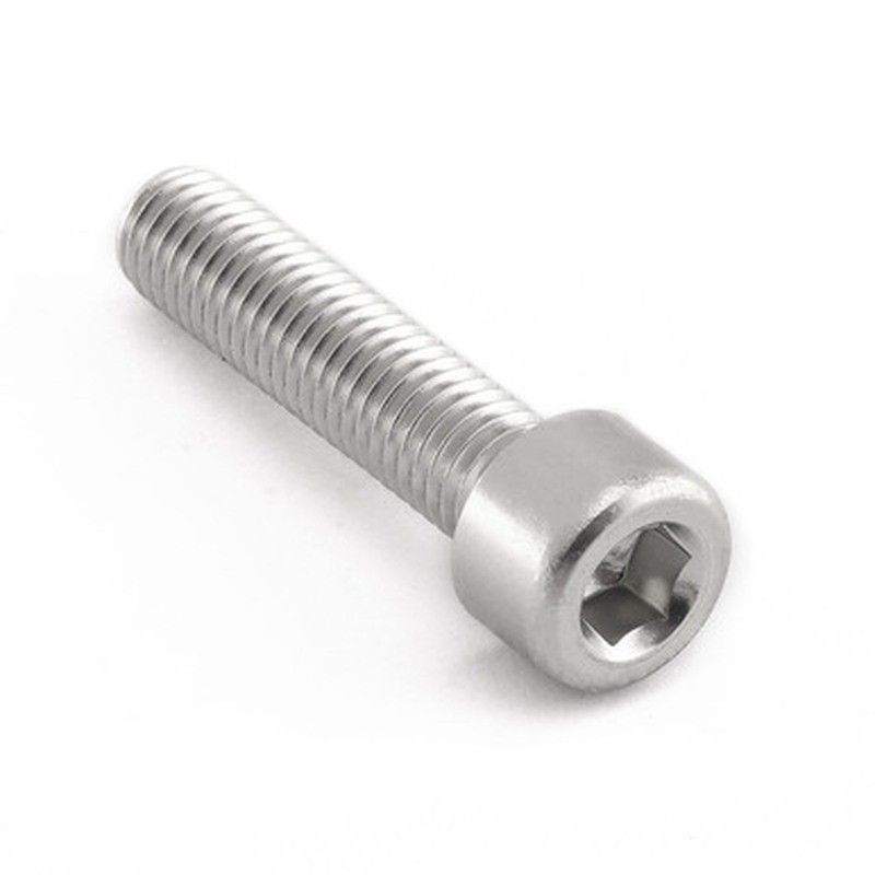 Tornillo Aluminio Pro-bolt cabeza cilíndrica M8 x (1.25mm) x 35mm LPB835S Plata - motoscamaralweb.com