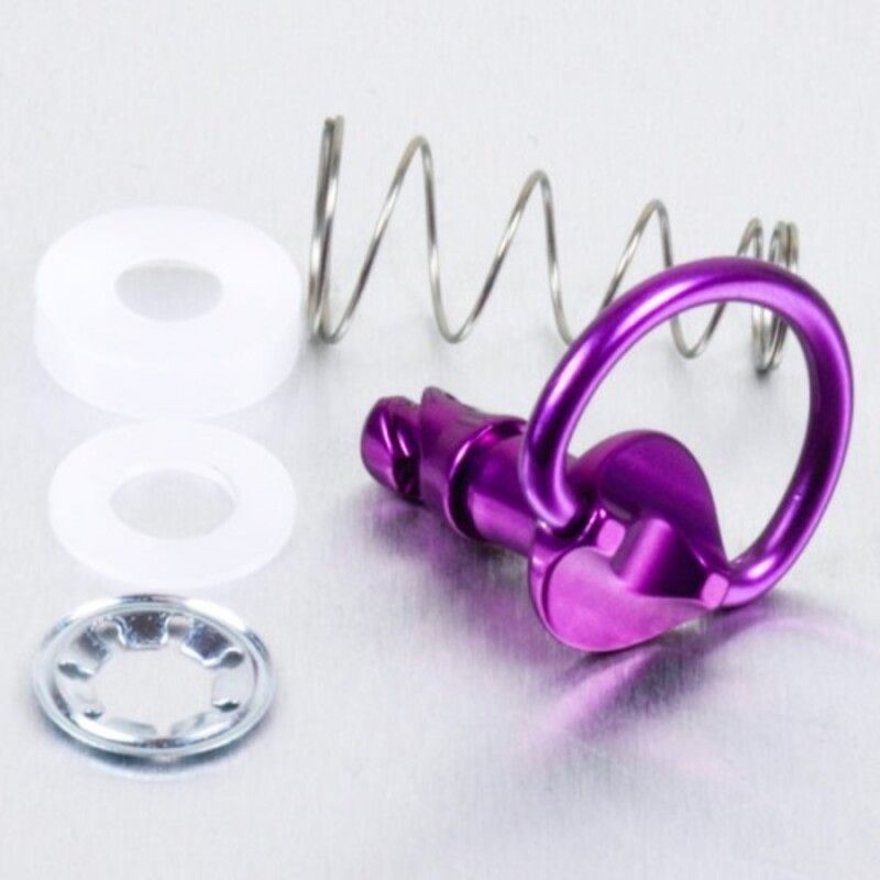 Tornillo rápido de Aluminio 1/4 de vuelta Pro-Bolt 17mm violeta LQRCLIP17P - motoscamaralweb.com
